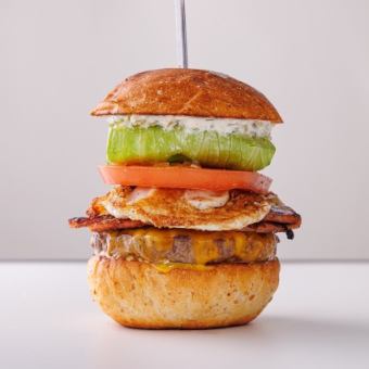 厚切りベーコンエッグチーズバーガー