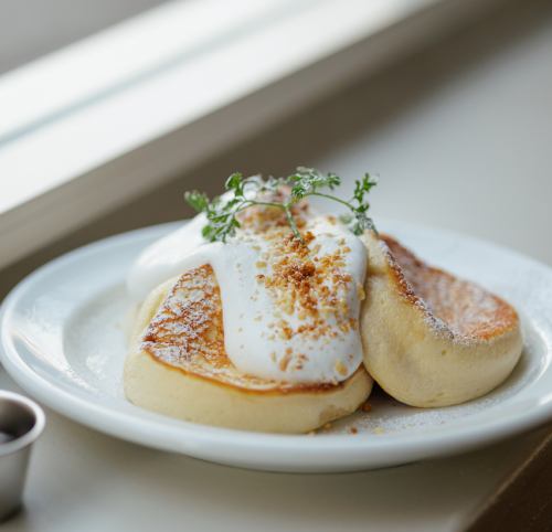 生クリームパンケーキ（2 枚）