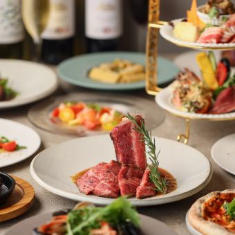 【ゴールドプラン】＋『プレミアム飲み放題』_人気No1★メインもOK！55種類食べ放題_5200円