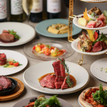 ★贅沢すぎる!100種食べ飲み放題★名物霜降り牛タン・和牛・魚介も!【ゴールドプラン5000円】