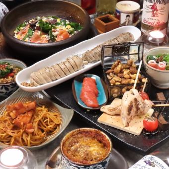 【2H飲み放題付き】JO-89堪能コース(鍋なし)〈全6品〉4000円(税込)