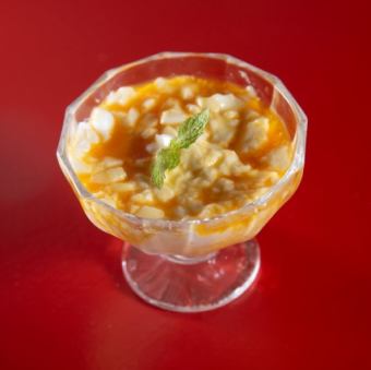 マンゴー杏仁豆腐
