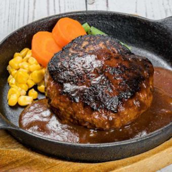 【ランチ早割コース】牛100%ハンバーグがお得！