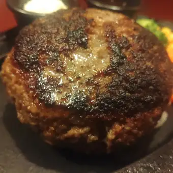 【ディナー限定】 BIGオールビーフハンバーグ【500g】セット