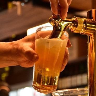 他にはないクラフトビール飲み放題をご用意しております！