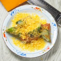 大葉と海老の春巻きミモレットチーズ