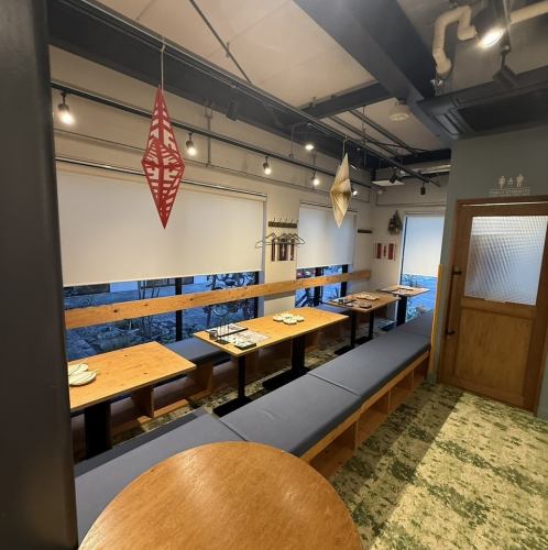 ◇芝生◇【24名様掘りごたつ】会社宴会やちょっとしたお集まりにご利用ください。最大26名様までご利用可能◎最大24名様まで