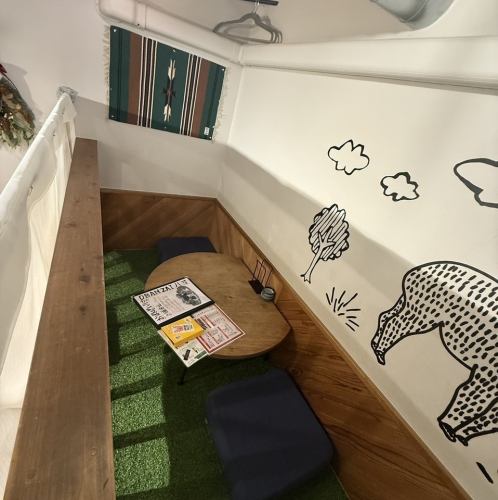 ◇ロフト◇【2名様個室×2】足を延ばしてゆったりとお過ごしください！