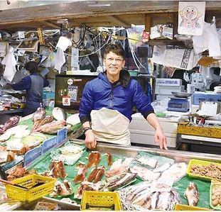 函館市場直送の新鮮魚介！