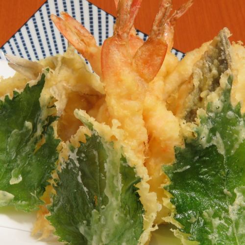 Assorted tempura