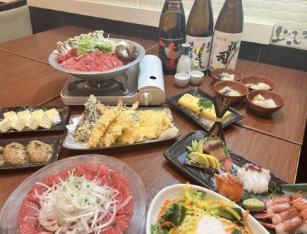 【蔵・極みコース】函館の美味しいを堪能できる！3時間飲み放題付き【10品　5000円】