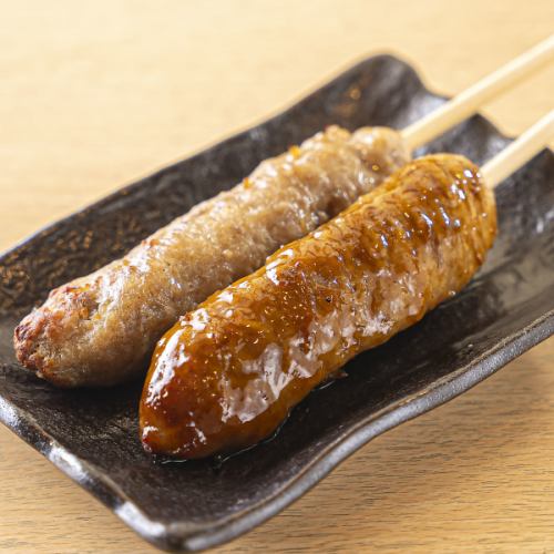 牛たんつくね(たれ、または塩　各1本)