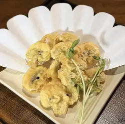 島人マッシュルームの天ぷら