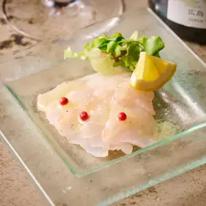 瀬戸内鮮魚のカルパッチョ 自家製塩レモンソース
