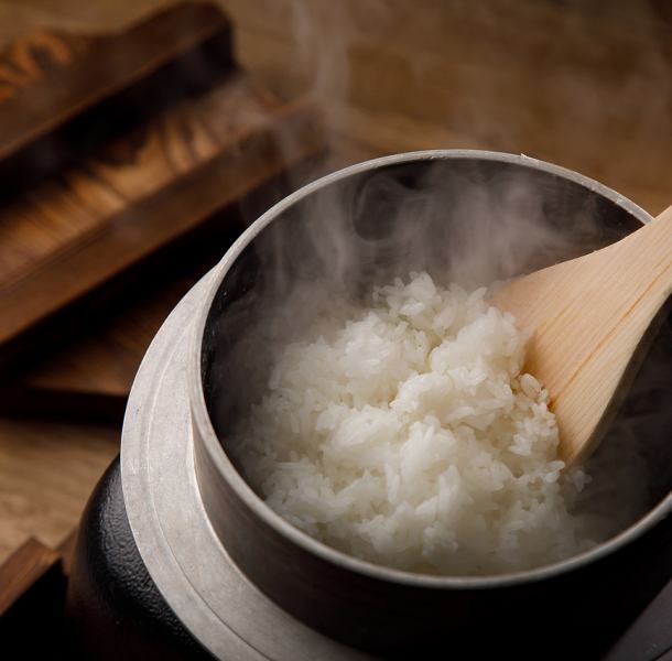 名物！釜炊きご飯