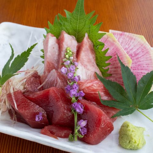 店主が自ら市場へ仕入れ