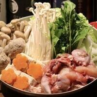 コラーゲンたっぷり！『国産鶏の水炊き鍋コース』 全8品3時間飲み放題付き5500円→4500円