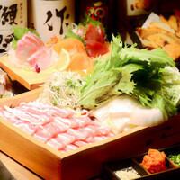 Enjoy luxurious Kagoshima black pork! "Black Pork Shabu-Shabu Course" 8 dishes with 3 hours of all-you-can-drink, 6,000 yen → 5,000 yen