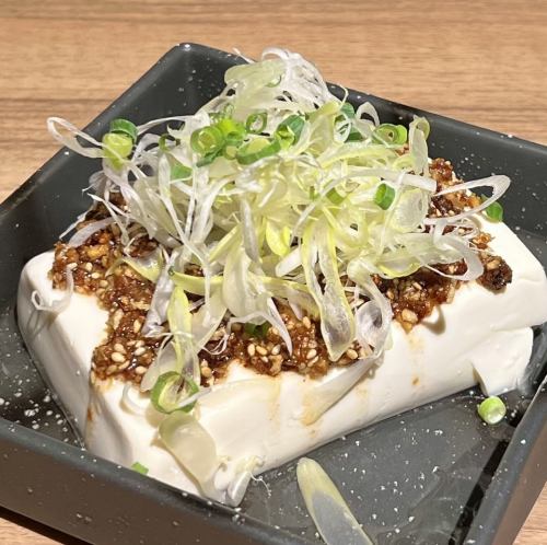 ザクザク醤油がけ冷奴