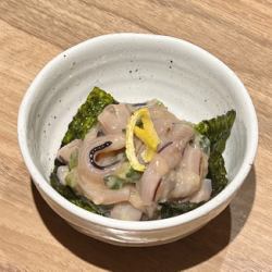 イカのなめろう