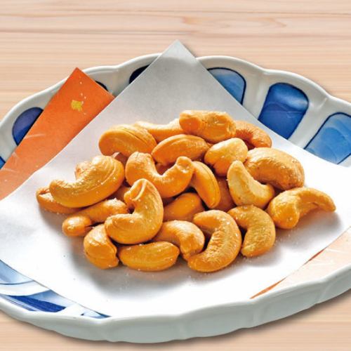 フライドカシューナッツ/『中札内産』枝豆/もずく酢