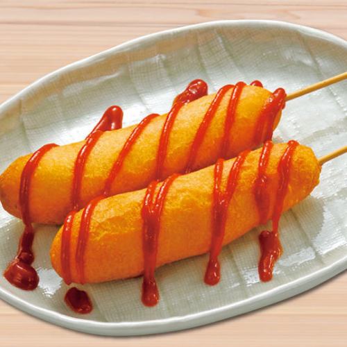 モッツァレラのチーズドッグ