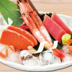 刺身三品盛合せ