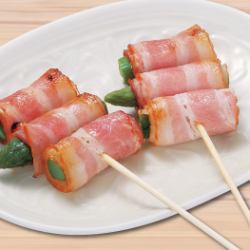 アスパラベーコン巻