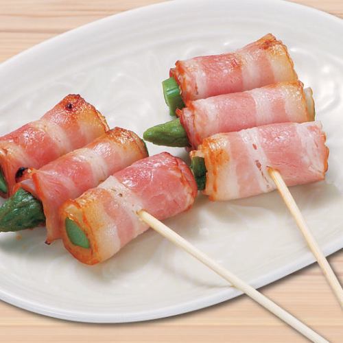 アスパラベーコン巻