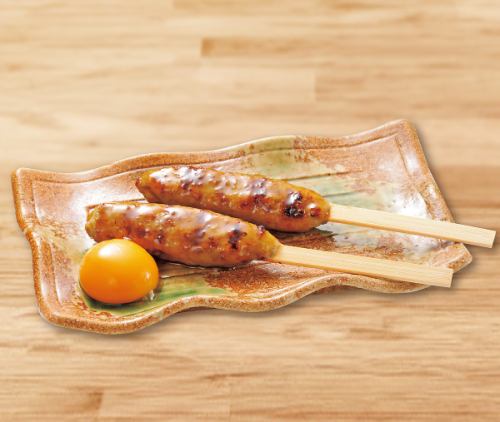 軟骨入りつくね(タレ月見)/軟骨入りつくね(とろ~りチーズ)