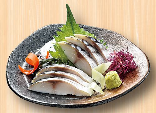 しめ鯖/炙りしめ鯖/サーモン刺身