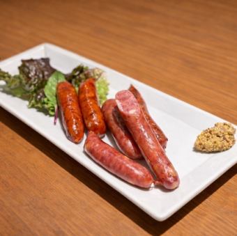 3種の牛タンウインナー