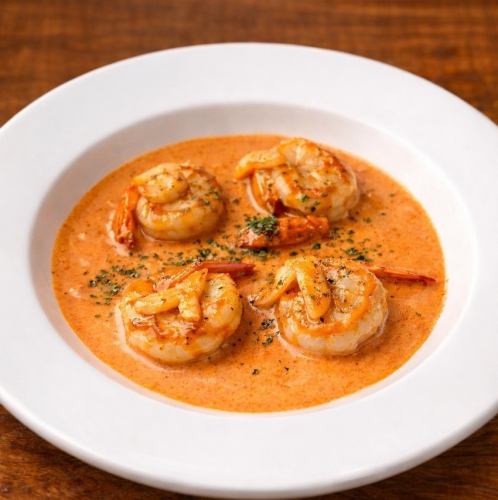 海老のトマトクリーム煮