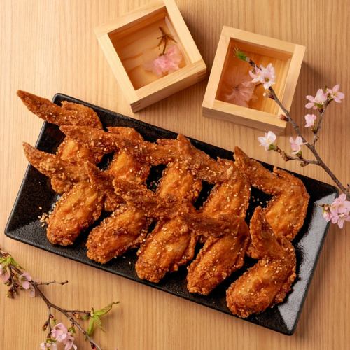 秘伝!名物手羽先の唐揚げ