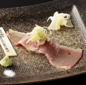 炙烤黑毛和牛肋排壽司（1塊）