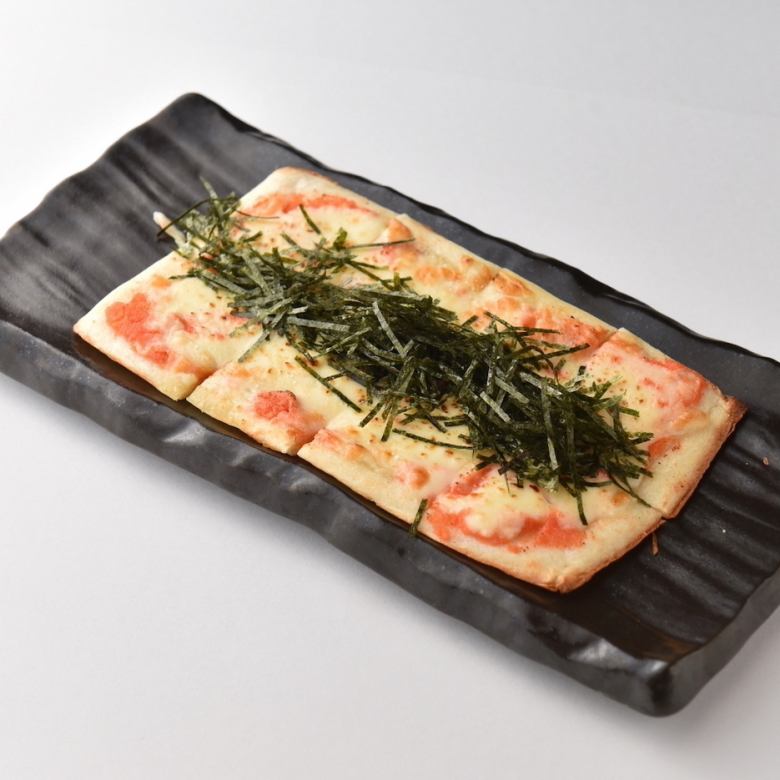 Spicy Pollack Roe Mayonnaise Pizza