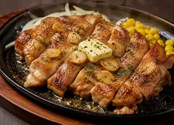 鶏ももステーキ