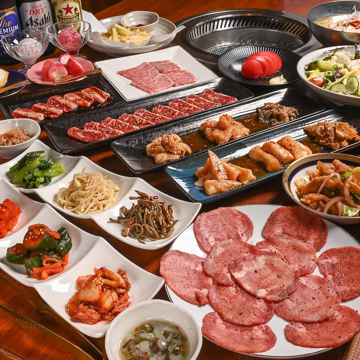 Rent a private, sophisticated space and enjoy a lively party with delicious yakiniku!