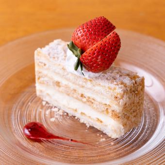 strawberry millefeuille