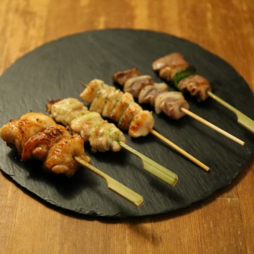 炭焼きにこだわった焼き鳥