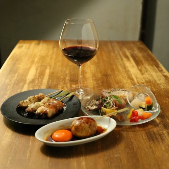 天王寺駅直結！お仕事終わりにも◎名物串焼×創作アラカルト★