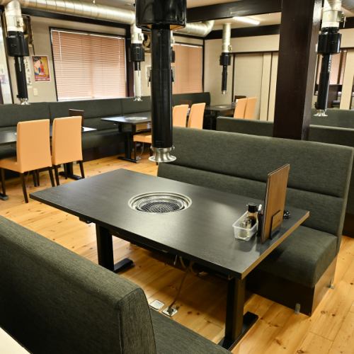 在舒适的空间里用餐