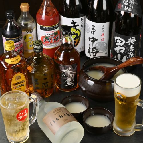 从啤酒到日本酒！选择你喜欢的饮品♪