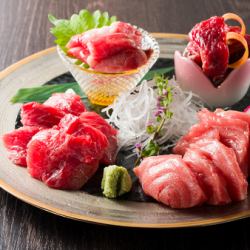 Limited quantity!! Rare parts sashimi (eyeball, brain, cheek meat, chin)