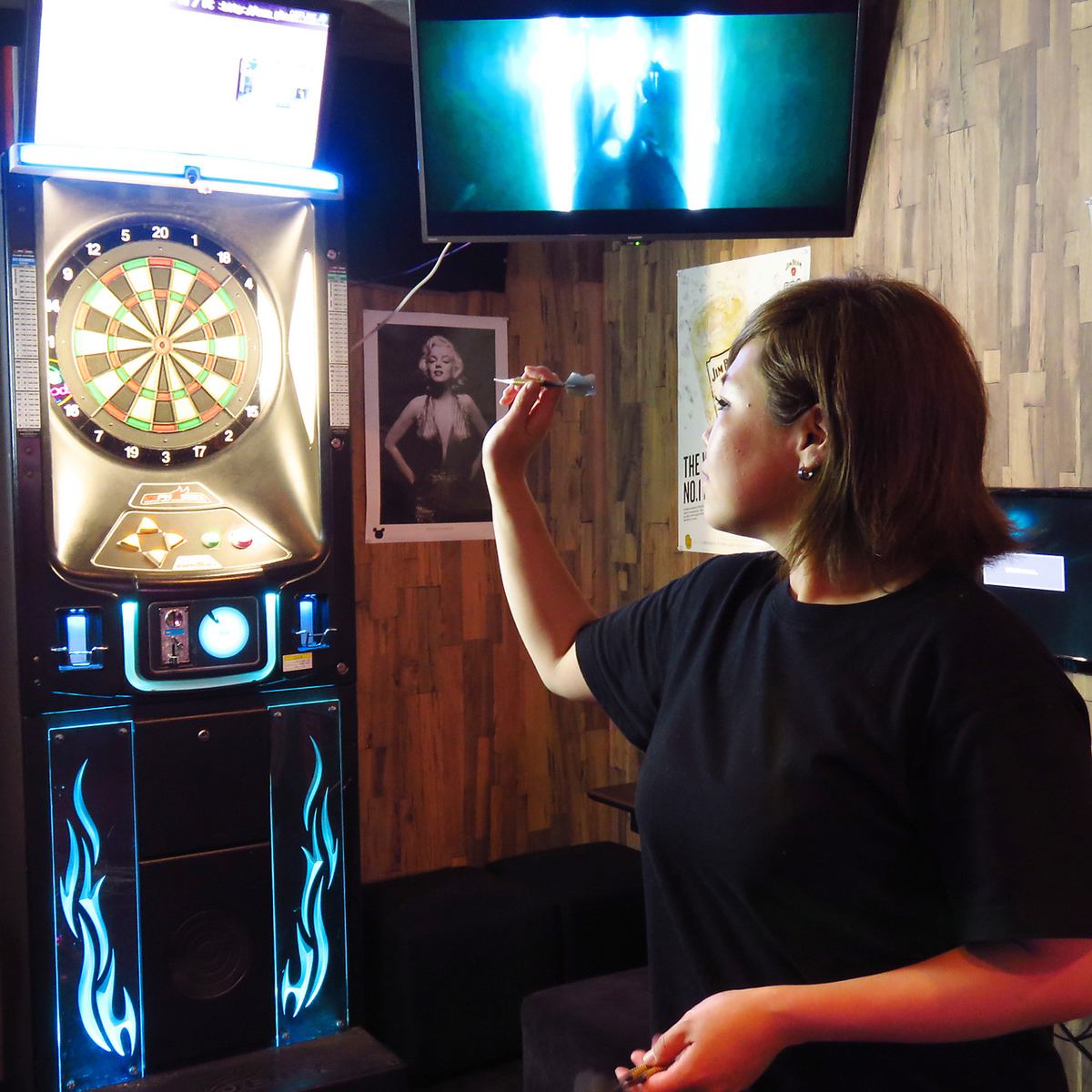 ダーツ1PLAY100円&カラオケ無料！宴会で楽しむのにピッタリ♪