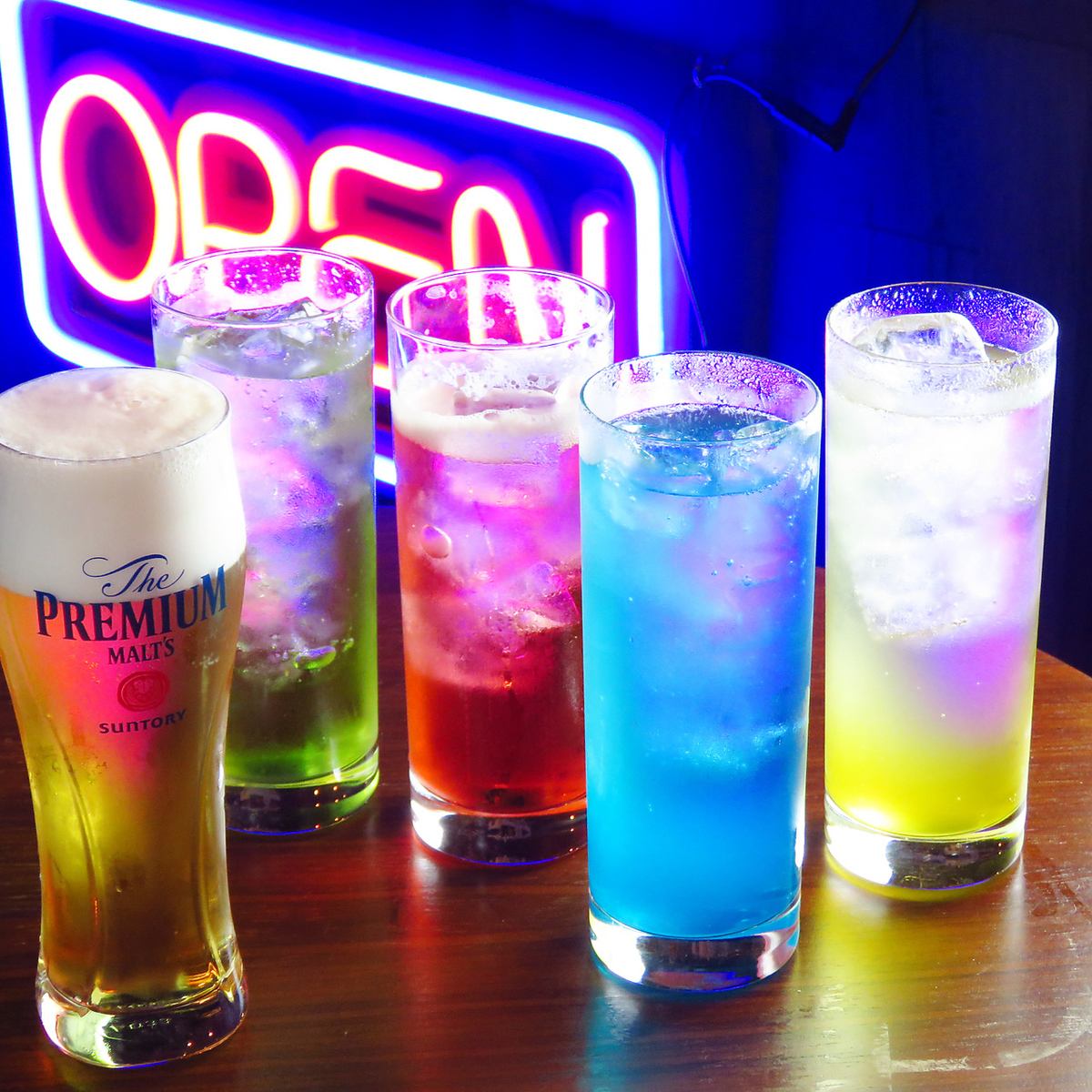 平日限定★飲み放題30分600円★自動延長制