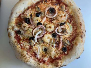 シーフードピザ