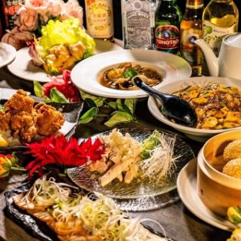 5～7月【クーポン利用で500円OFF】”飲み放題付”お手軽コース/4000円⇒3500円へ