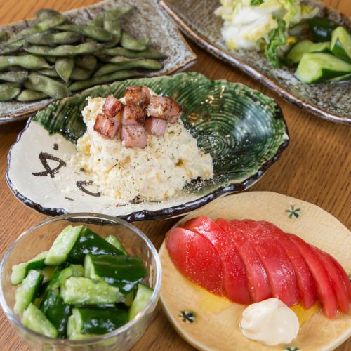 炭焼きベーコンのポテトサラダ