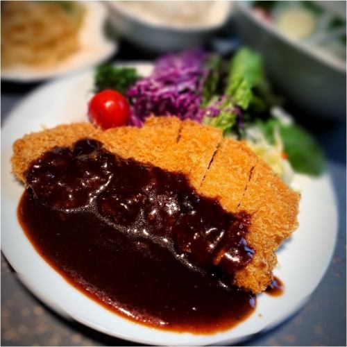 Shimanto pork loin cutlet with chef's special demi-glace sauce